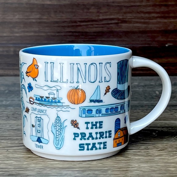 Starbucks Illinois Been There Series Coffee Mug